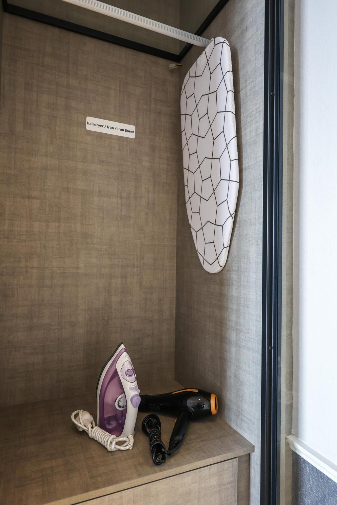 Millerz Square By Mykey Kuala Lumpur Exterior foto A refrigerator with a built-in ironing board