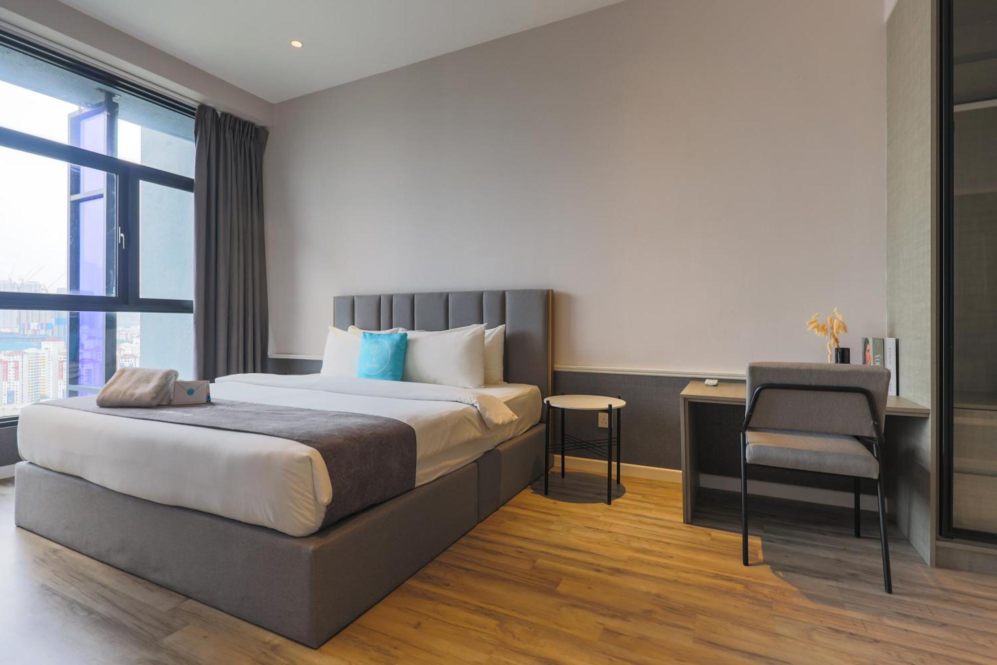 Millerz Square By Mykey Kuala Lumpur Exterior foto A bedroom at a hotel